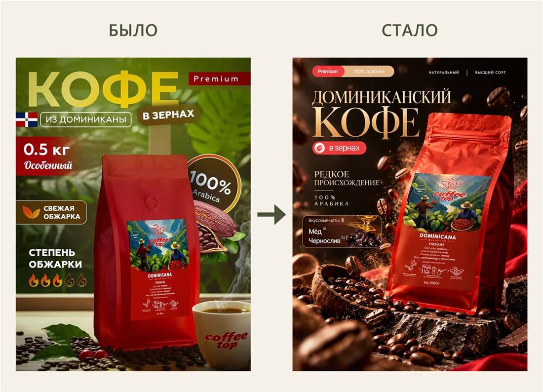 Кофе: было и стало